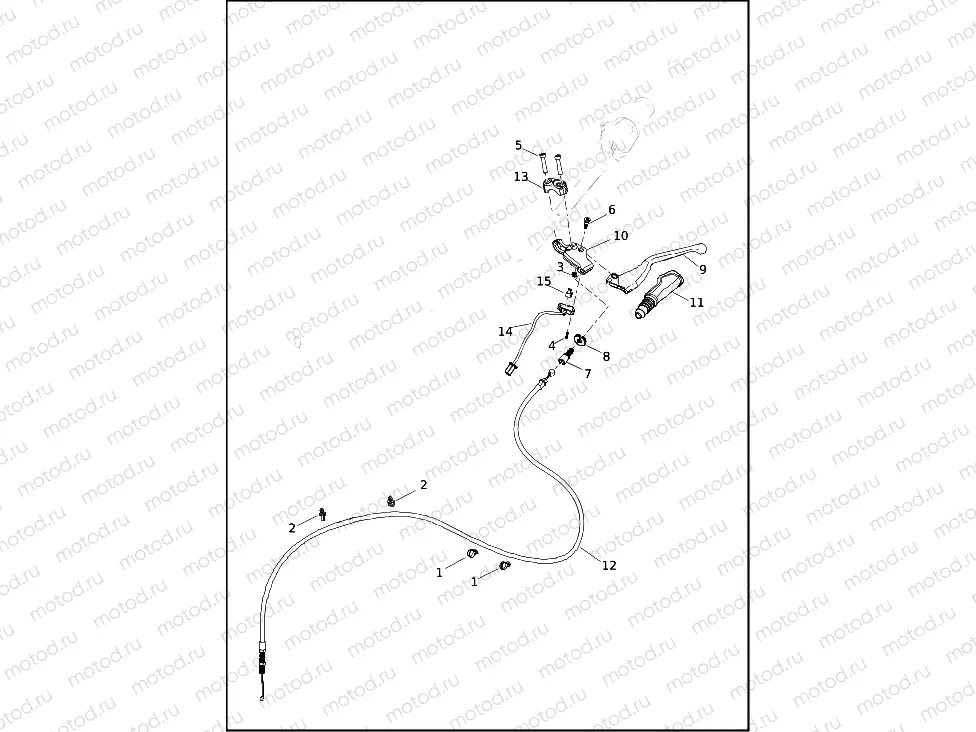 CLUTCH CONTROL - XG750A