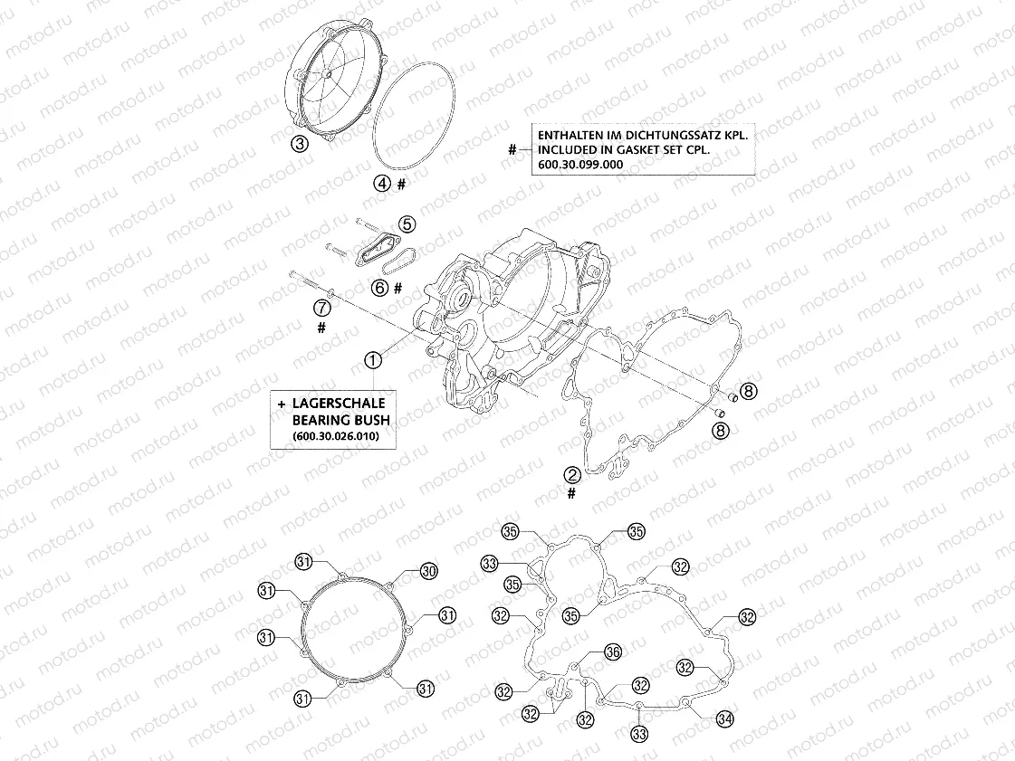 CLUTCH COVER