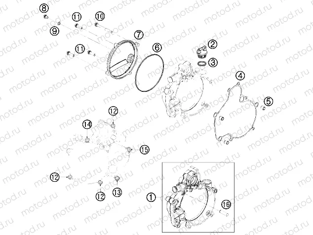 CLUTCH COVER