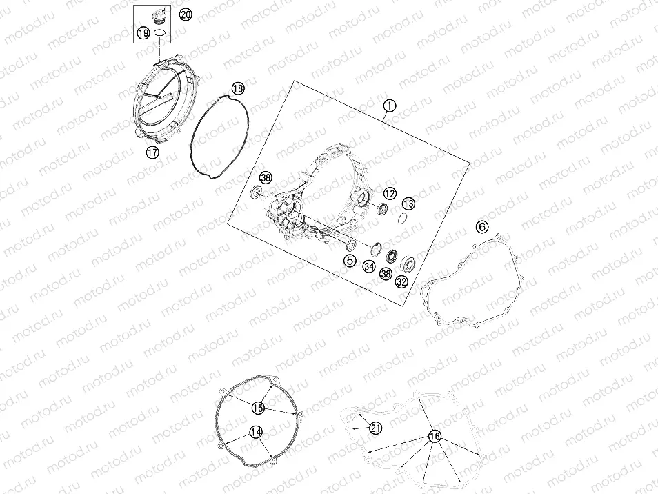 CLUTCH COVER