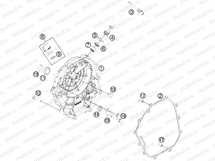 CLUTCH COVER