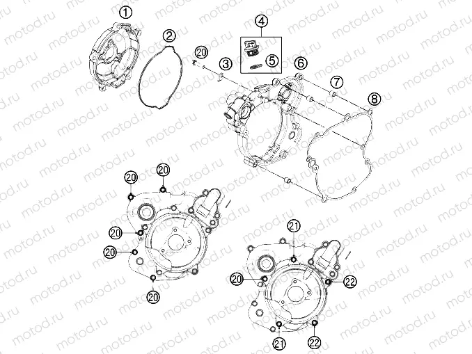 CLUTCH COVER
