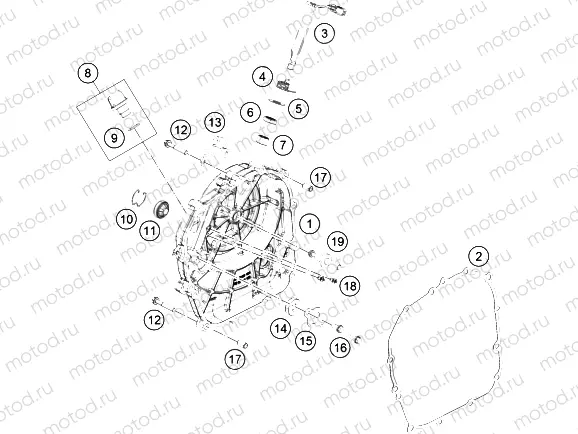 CLUTCH COVER