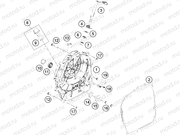 CLUTCH COVER
