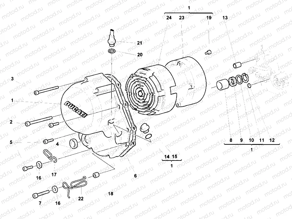 CLUTCH COVER