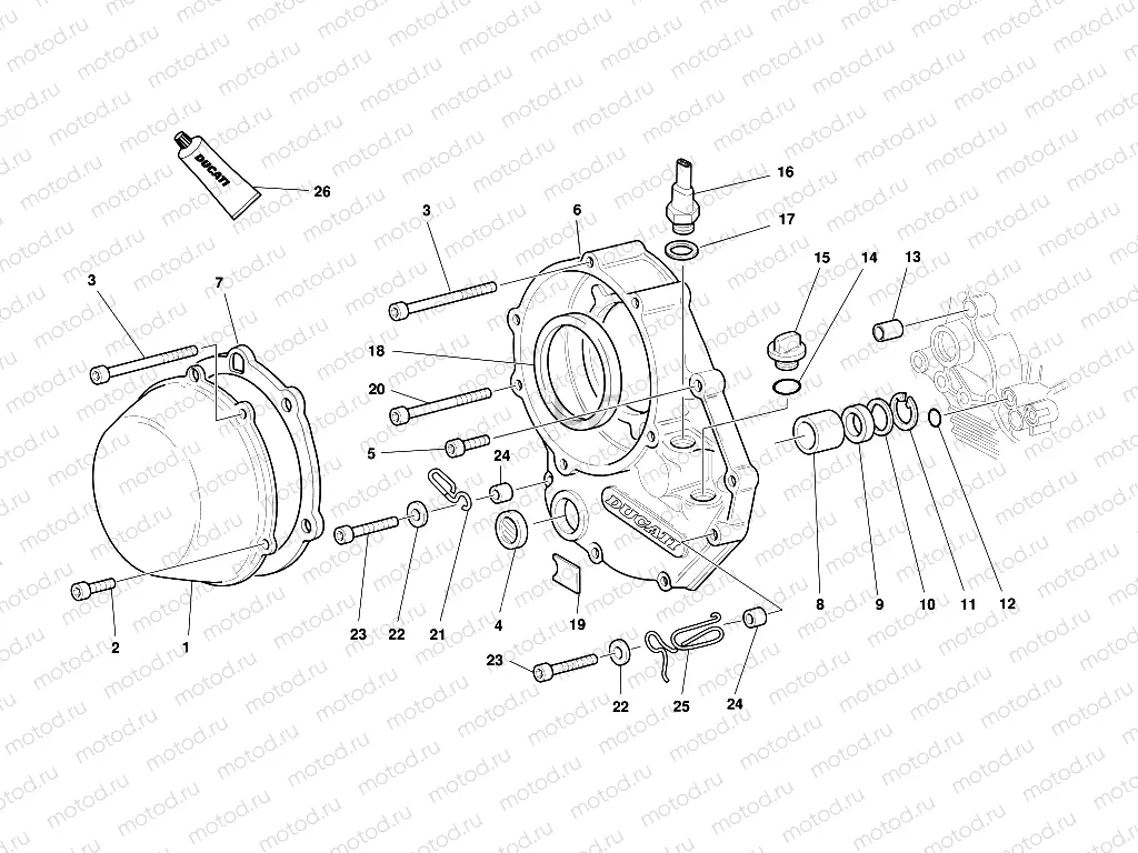 CLUTCH COVER
