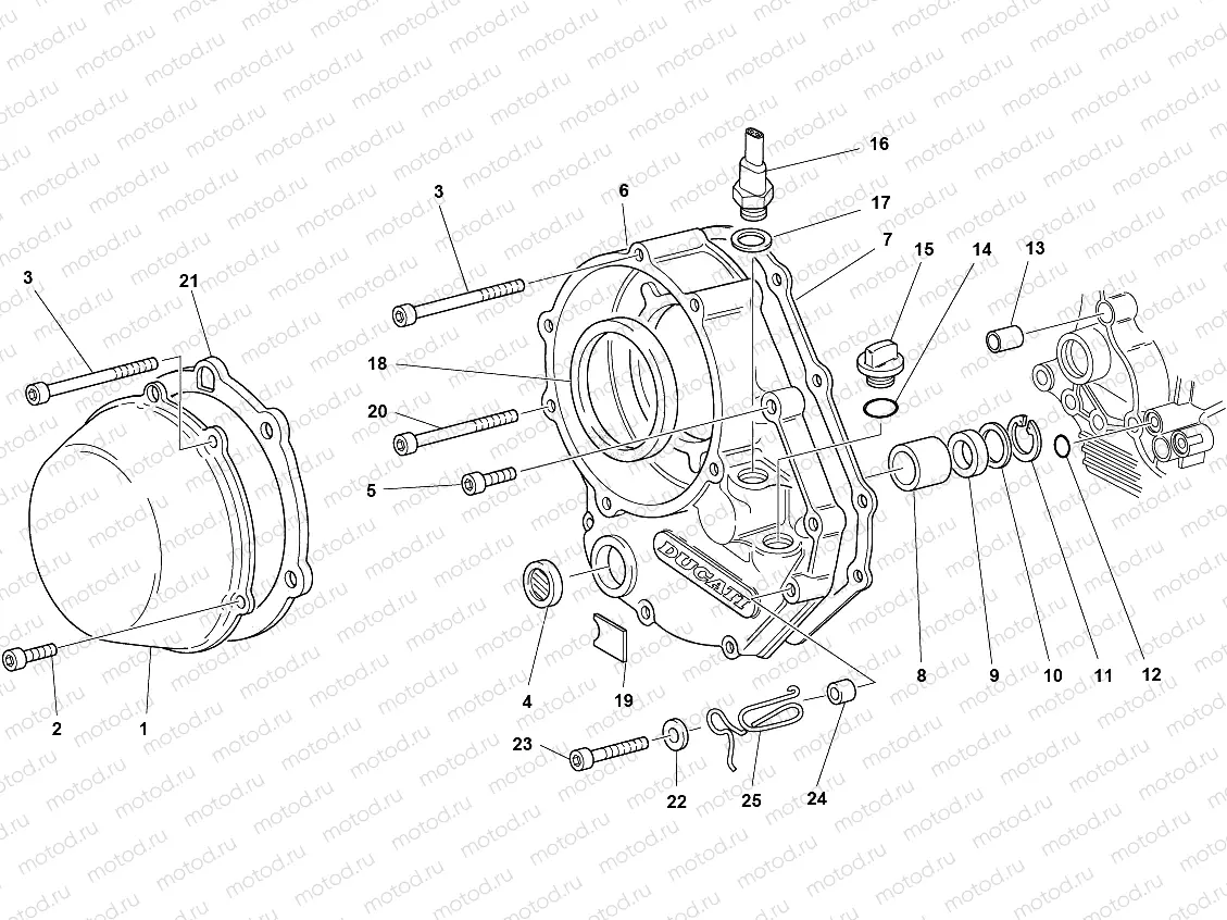 CLUTCH COVER