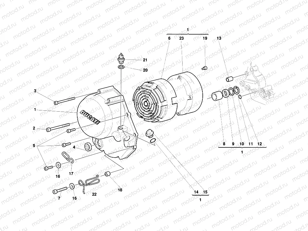 CLUTCH COVER