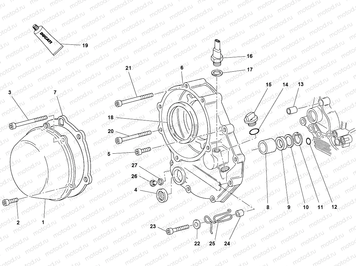 CLUTCH COVER