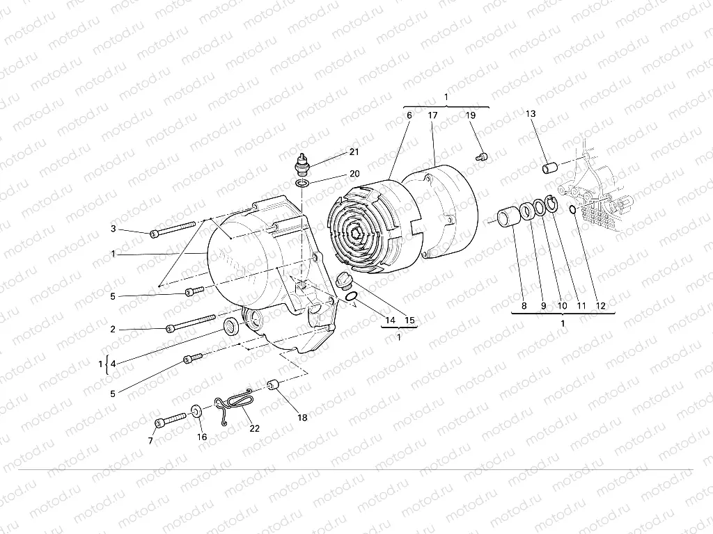 CLUTCH COVER