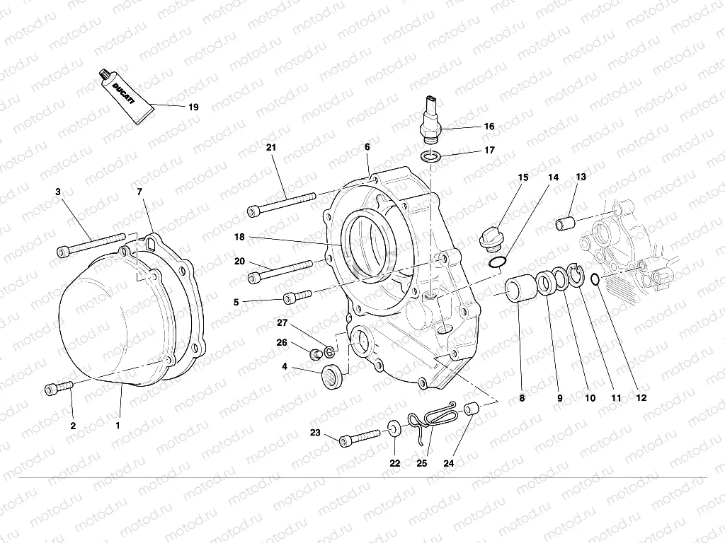CLUTCH COVER