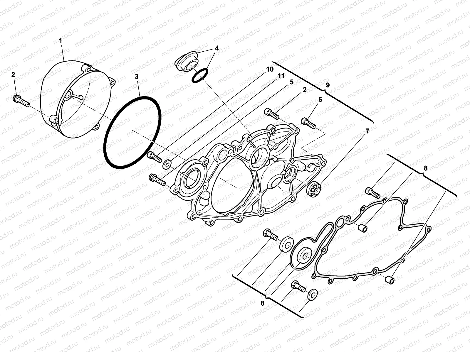 CLUTCH COVER