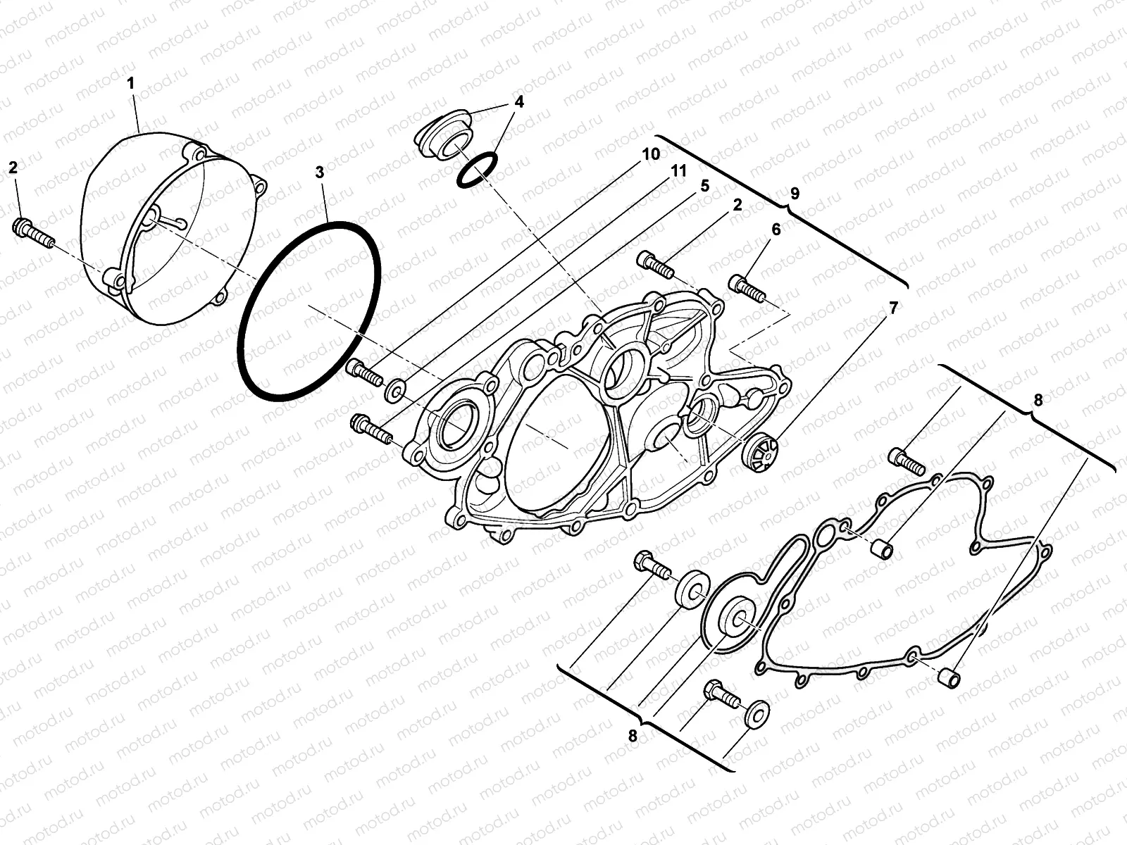 CLUTCH COVER