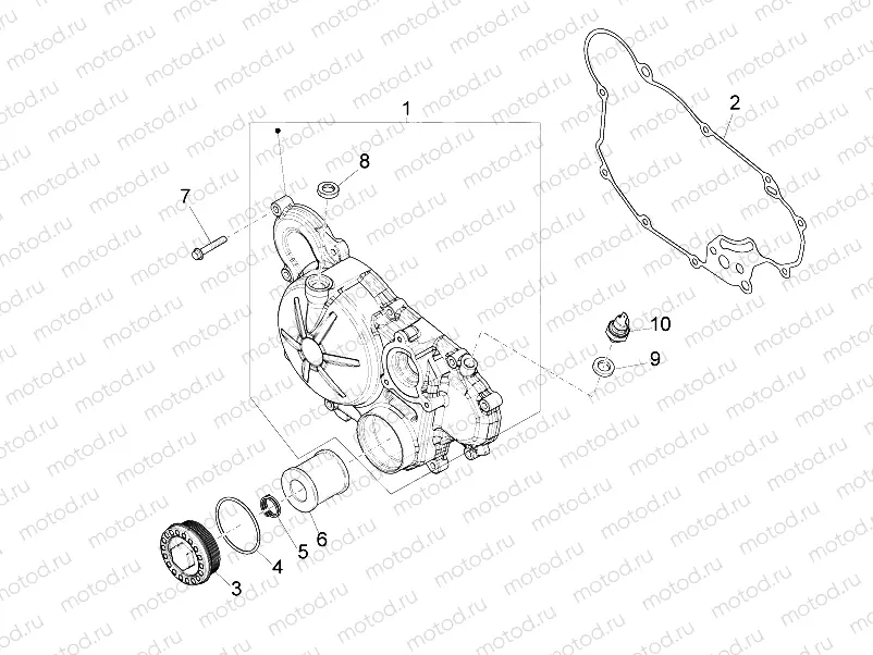 Clutch cover