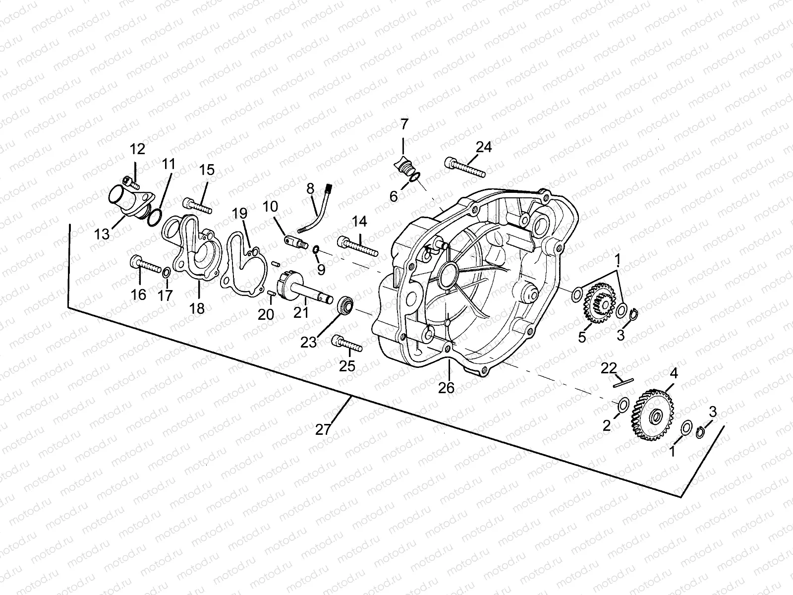 Clutch cover