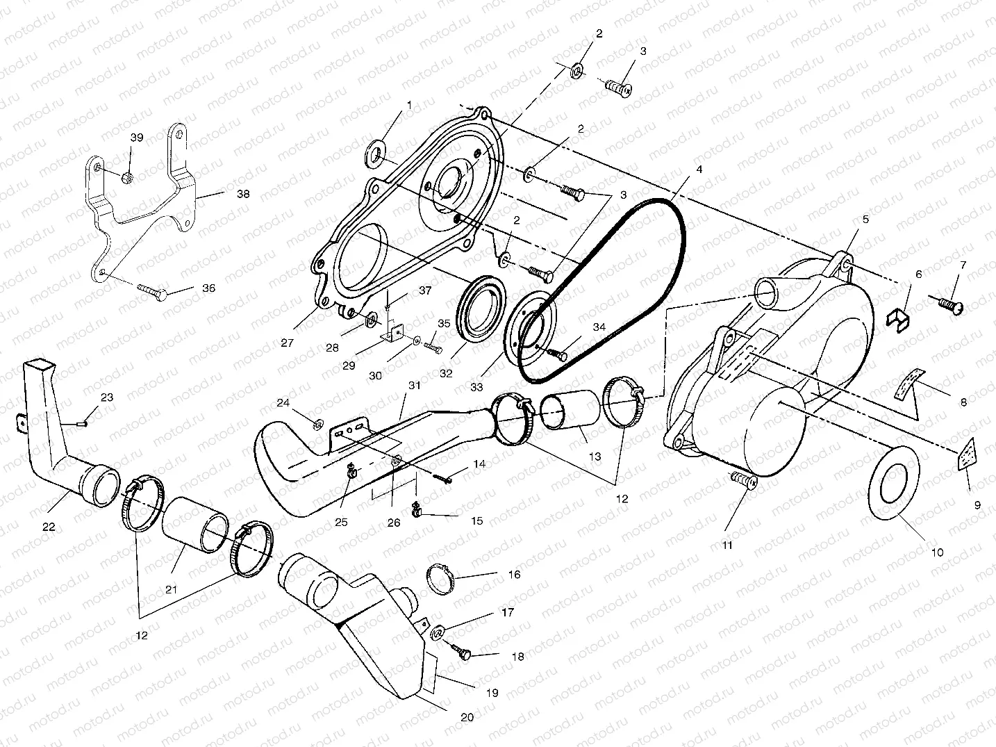 CLUTCH COVER - A00BA25CA (4954825482C004) | CLUTCH COVER - A00BA25CA (4954825482C004)