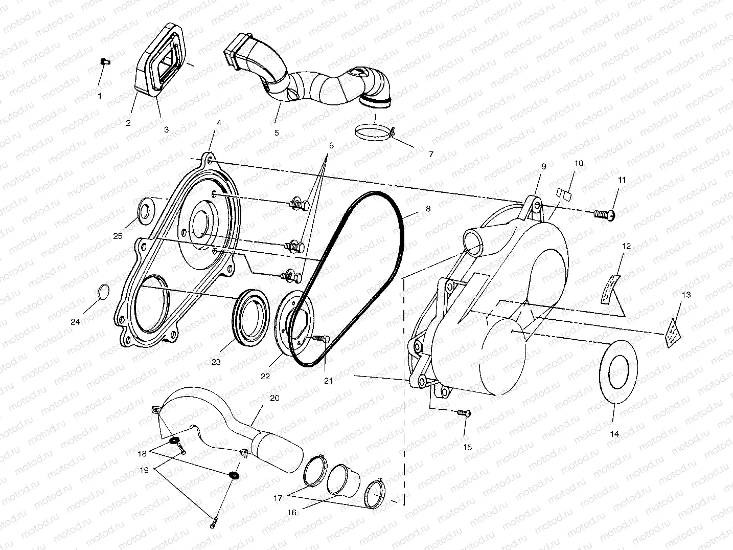 CLUTCH COVER - A00CB32AA (4949354935B014) | CLUTCH COVER - A00CB32AA (4949354935B014)