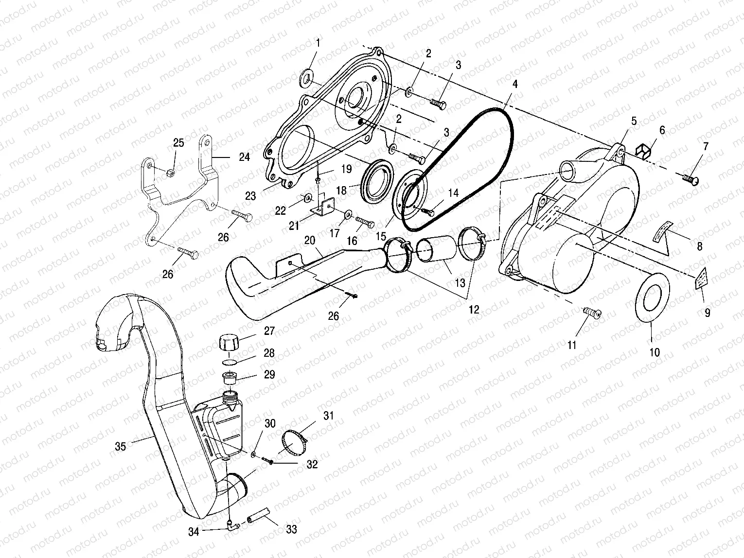 CLUTCH COVER - A00CG38CA (4954875487C009) | CLUTCH COVER - A00CG38CA (4954875487C009)