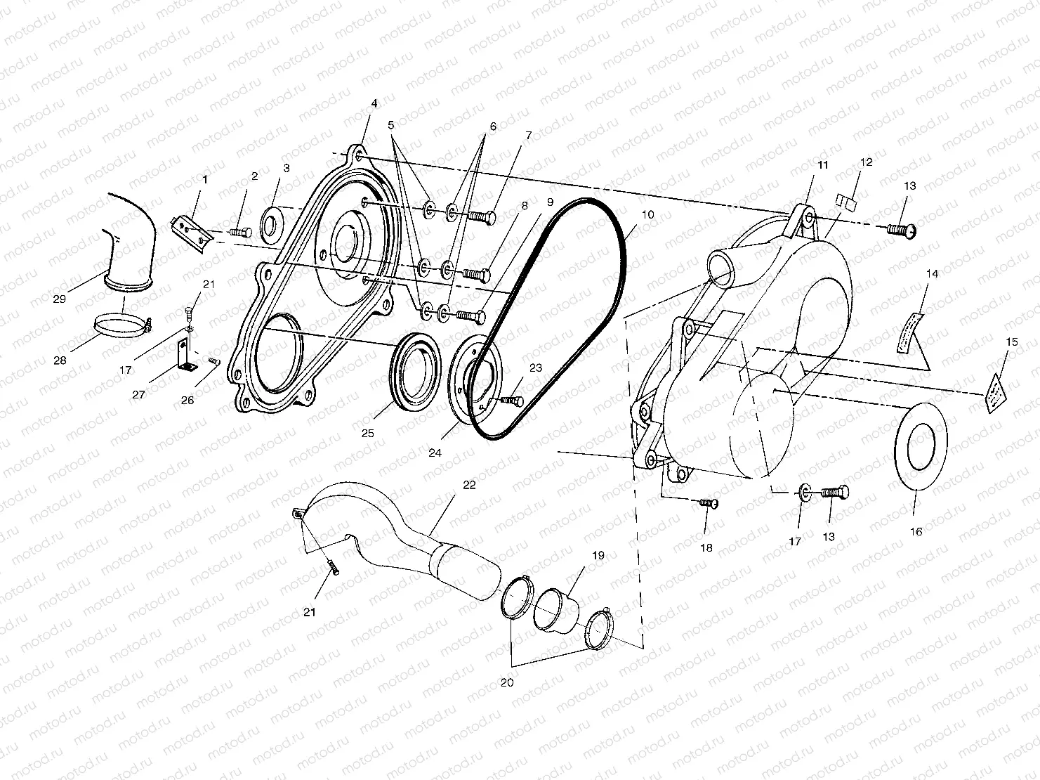 CLUTCH COVER - A00CH50AA (4954805480C007) | CLUTCH COVER - A00CH50AA (4954805480C007)