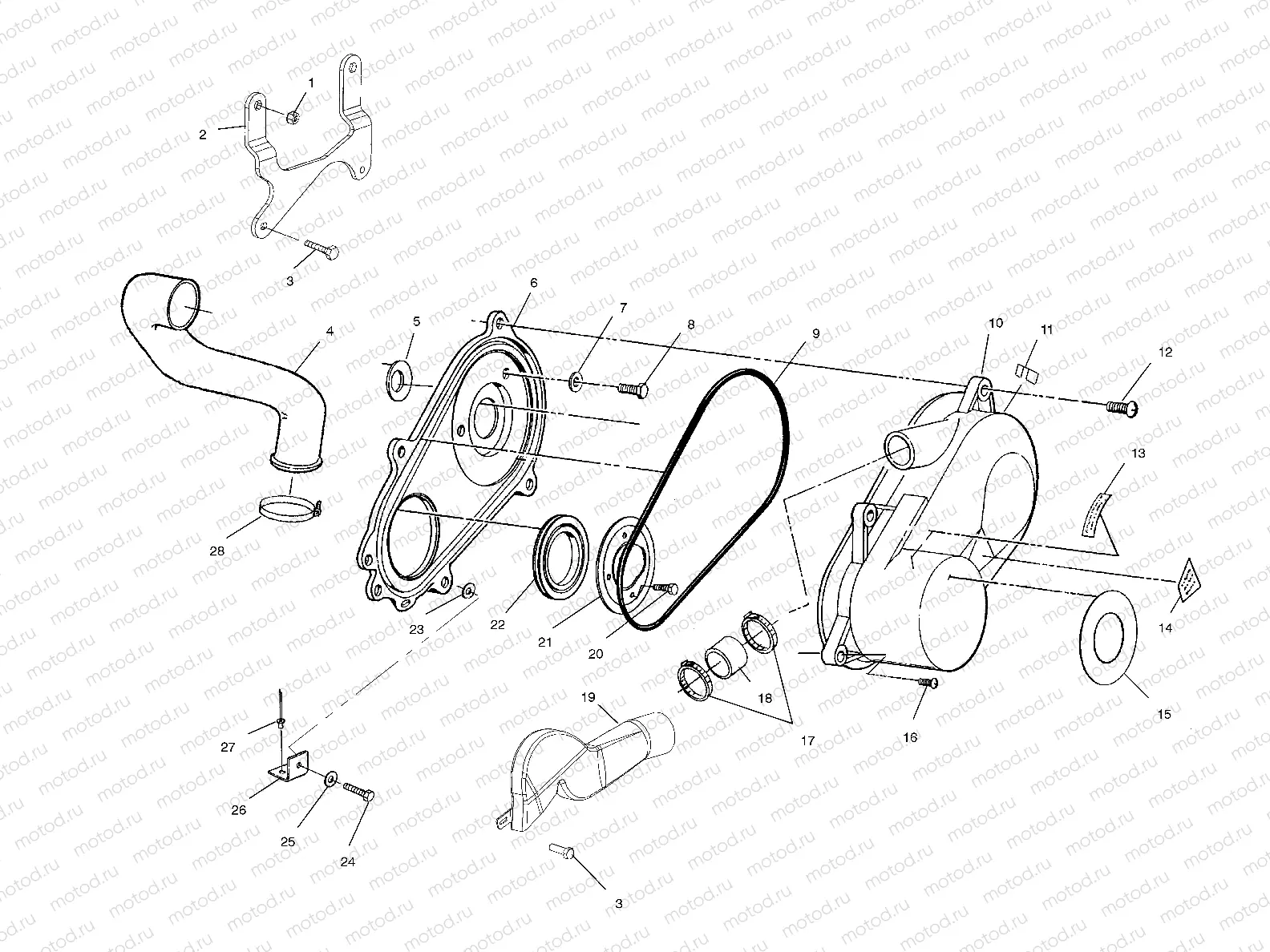 CLUTCH COVER - A00CL50AA (4954815481C008) | CLUTCH COVER - A00CL50AA (4954815481C008)