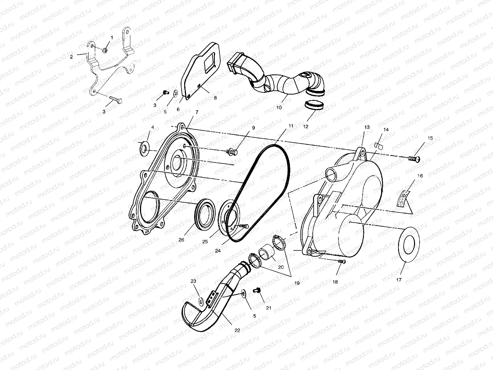 CLUTCH COVER - A01AA32AA (4963816381C001) | CLUTCH COVER - A01AA32AA (4963816381C001)