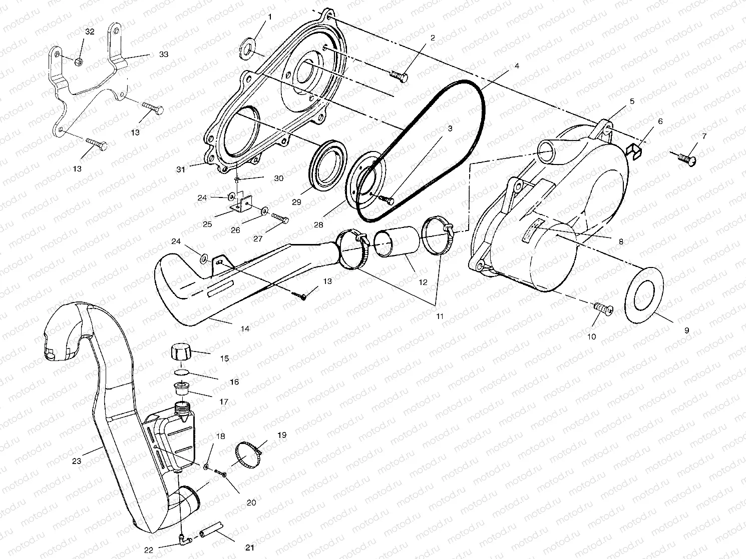 CLUTCH COVER - A01BA38CA (4968366836C001) | CLUTCH COVER - A01BA38CA (4968366836C001)