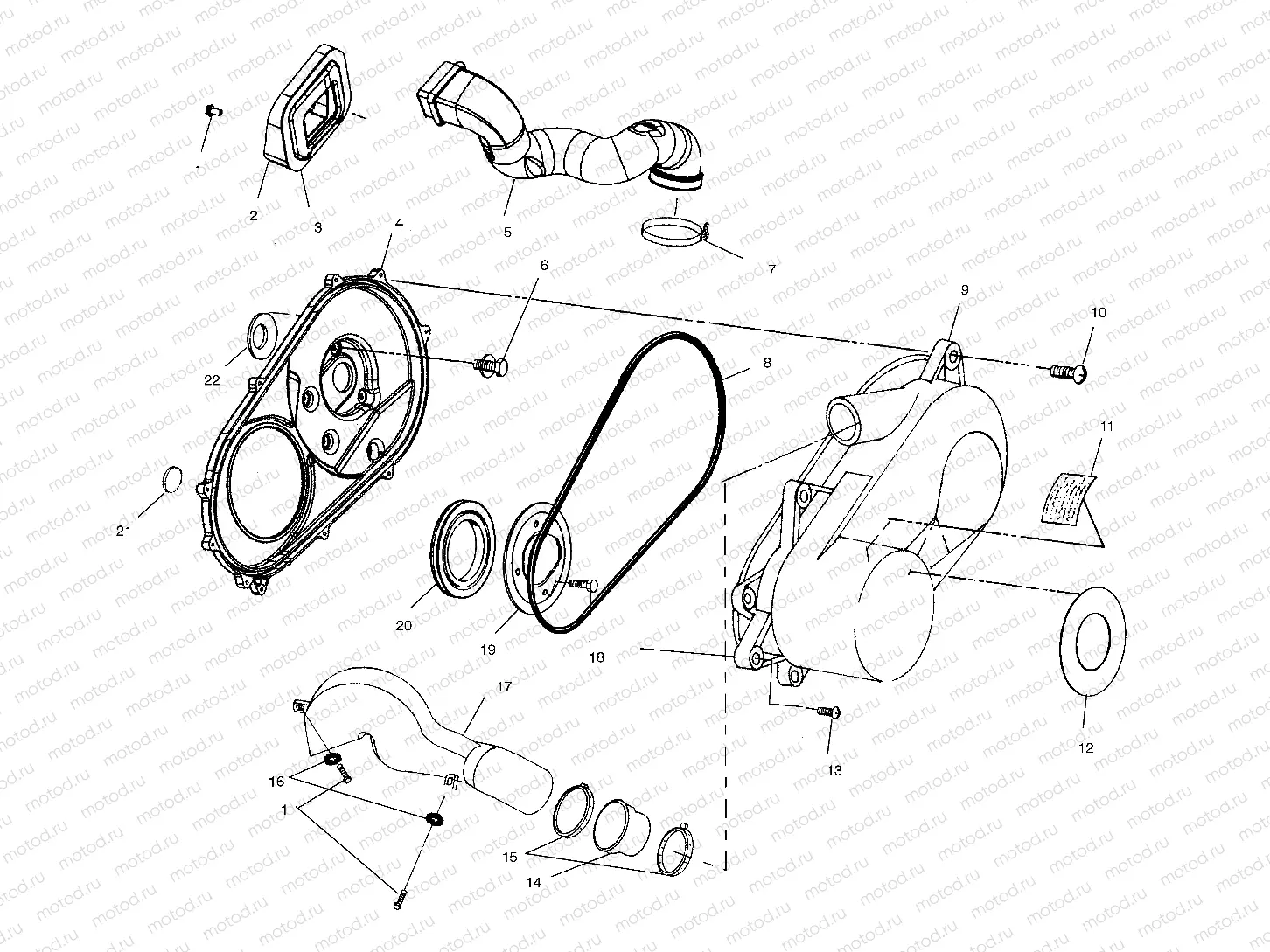 CLUTCH COVER - A01CB32AA (4963966396B012) | CLUTCH COVER - A01CB32AA (4963966396B012)