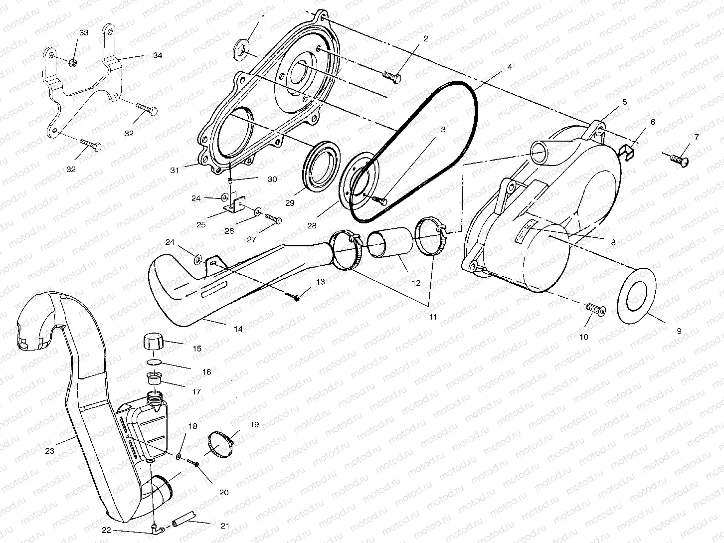 CLUTCH COVER - A02BG38CA (4974677467A12) | CLUTCH COVER - A02BG38CA (4974677467A12)