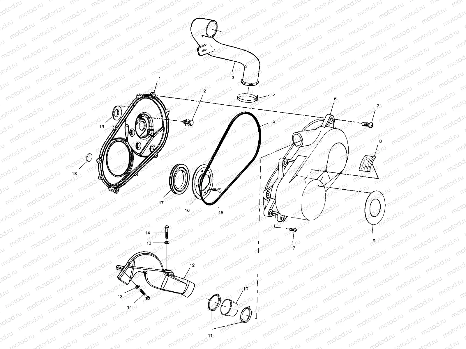 CLUTCH COVER - A02CB50FC (4974857485B14) | CLUTCH COVER - A02CB50FC (4974857485B14)