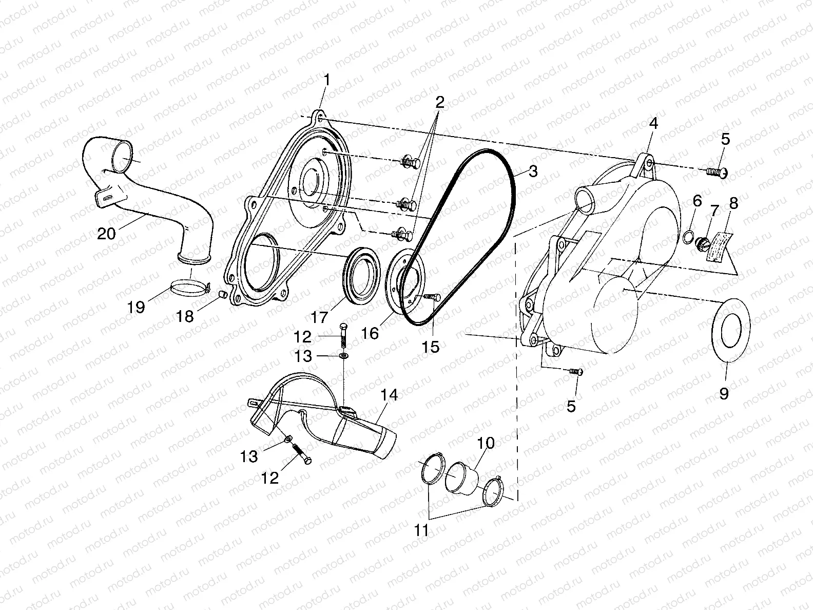 CLUTCH COVER - A03CD50FB (4975277527C05) | CLUTCH COVER - A03CD50FB (4975277527C05)