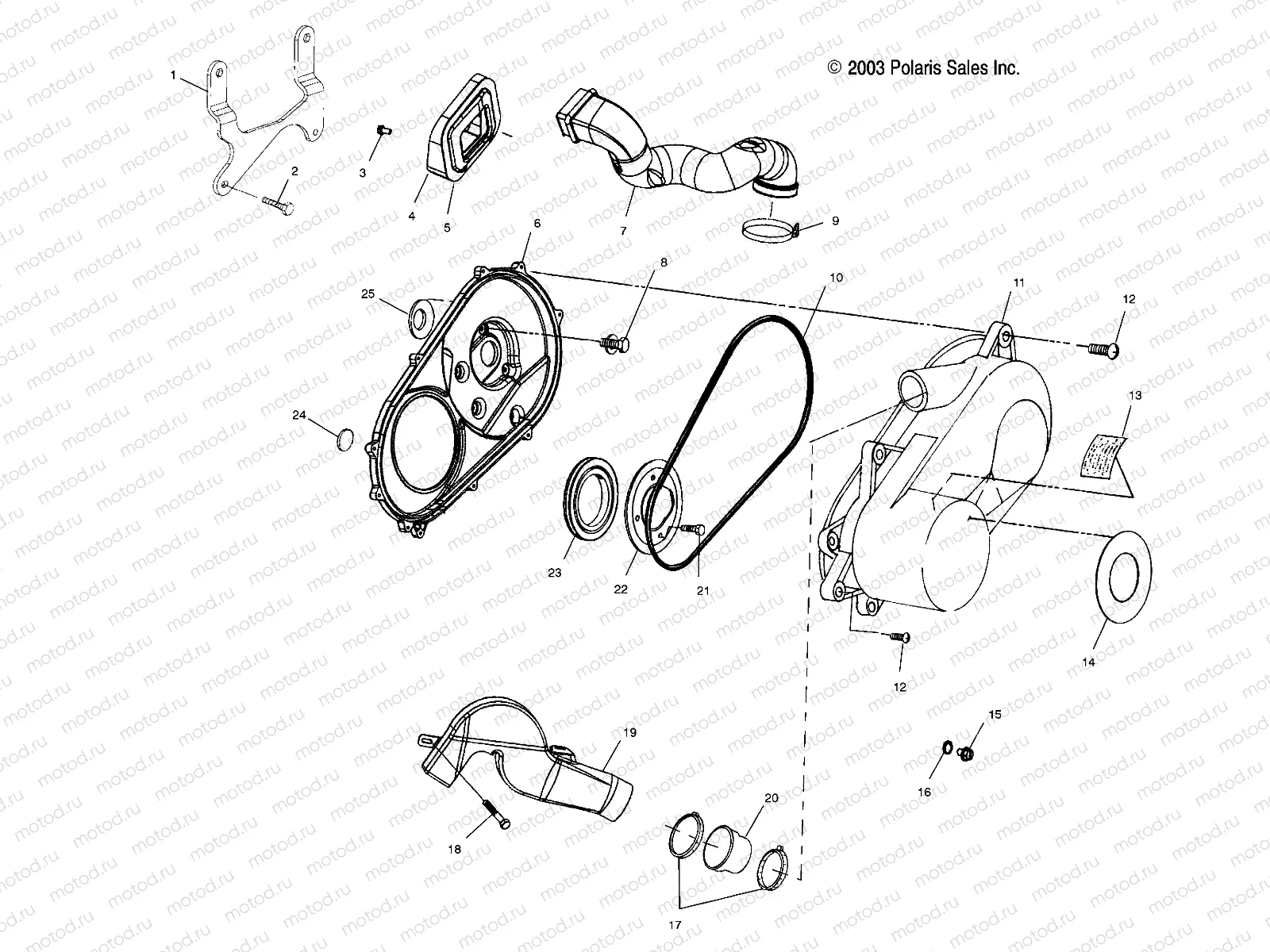 CLUTCH COVER - A04CA32AA/AB/FA (4986248624B12) | CLUTCH COVER - A04CA32AA/AB/FA (4986248624B12)