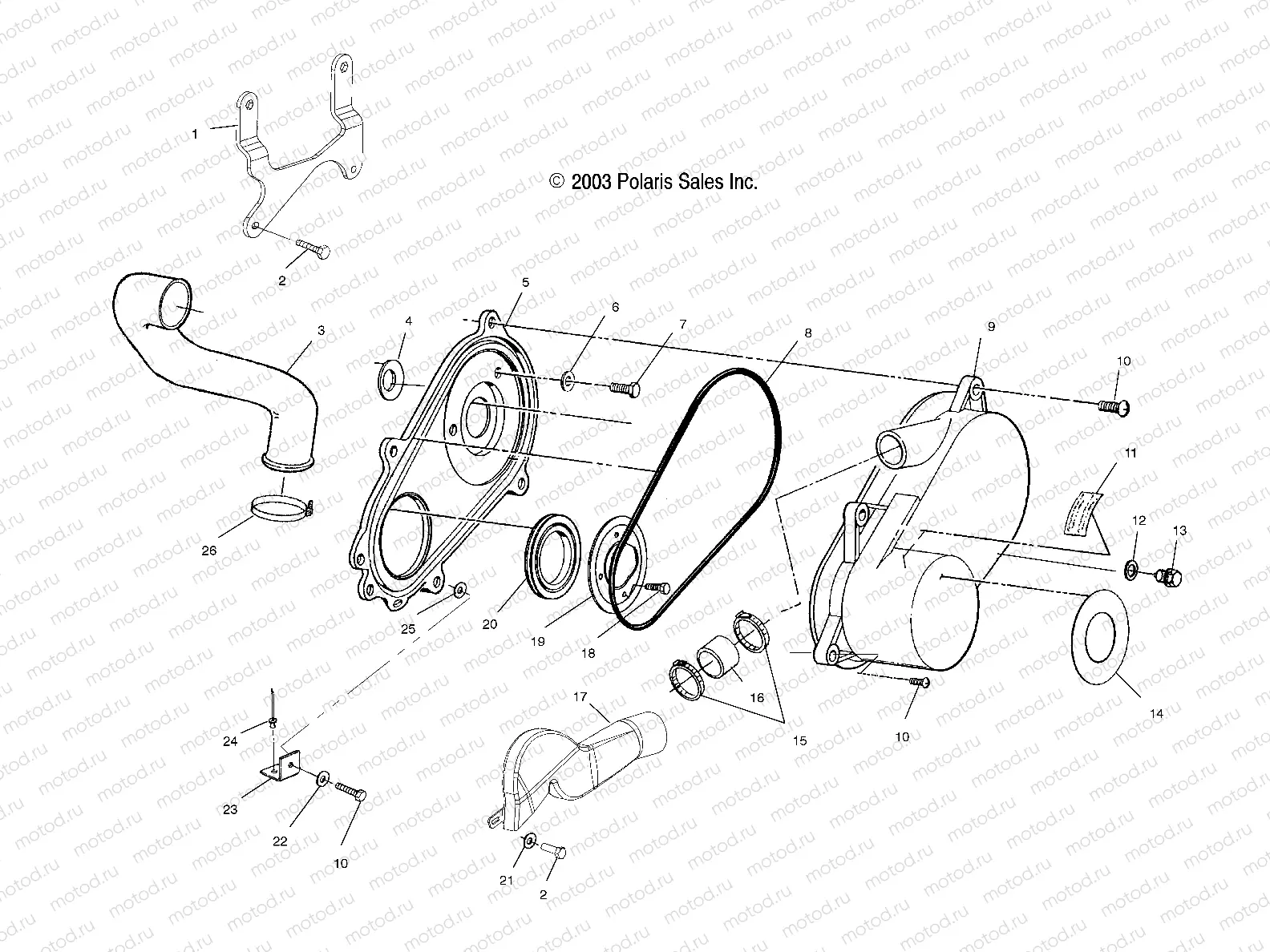 CLUTCH COVER - A04CL50AA (4986288628C06) | CLUTCH COVER - A04CL50AA (4986288628C06)