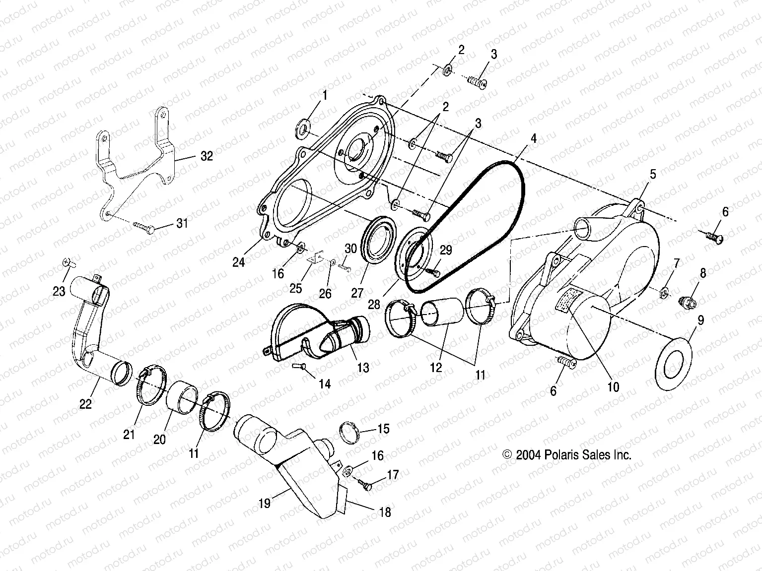 CLUTCH COVER - A05BA25CA/CB (4994739473C01) | CLUTCH COVER - A05BA25CA/CB (4994739473C01)