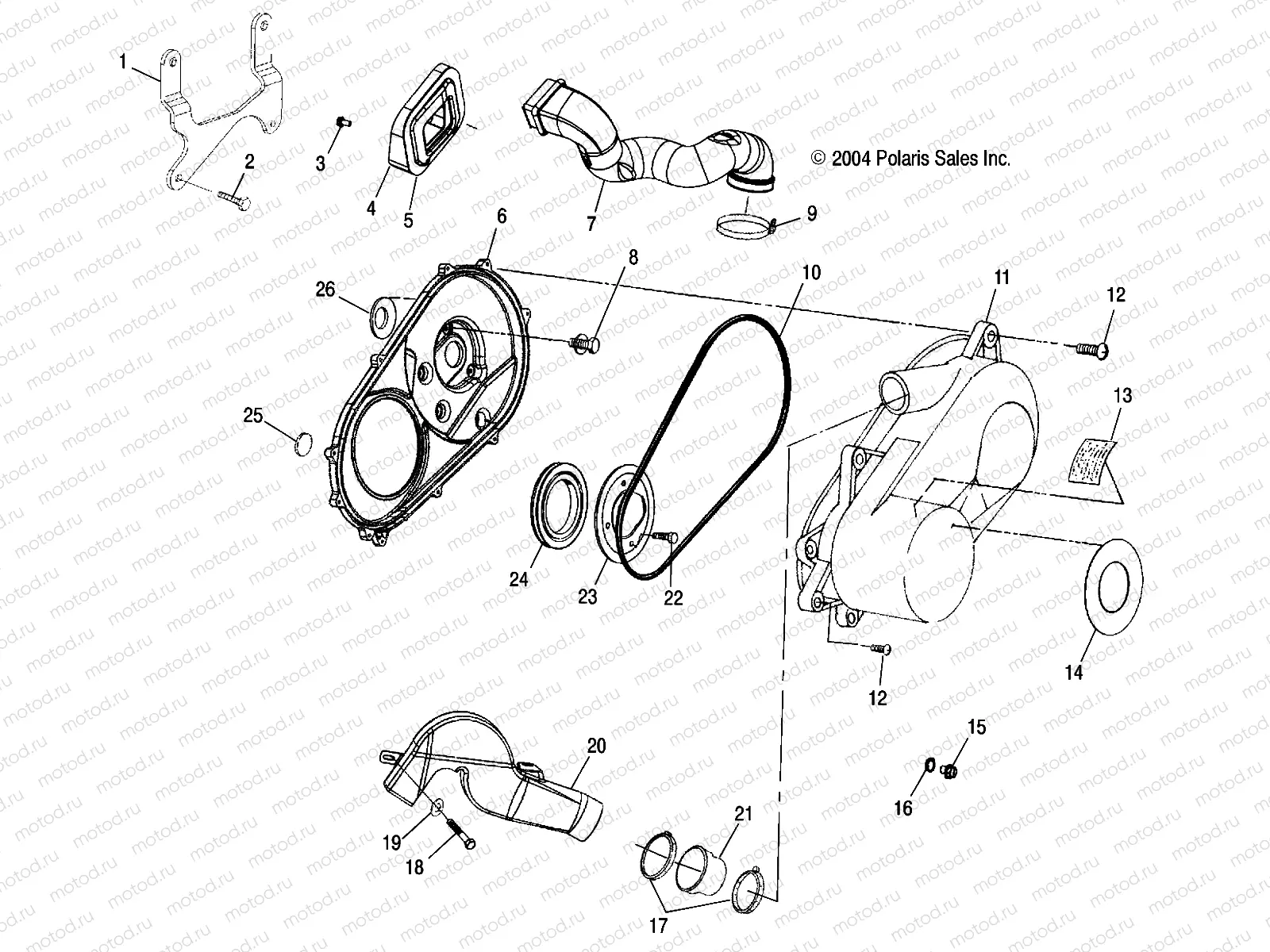 CLUTCH COVER - A05CA32EA (4999200489920048C03) | CLUTCH COVER - A05CA32EA (4999200489920048C03)