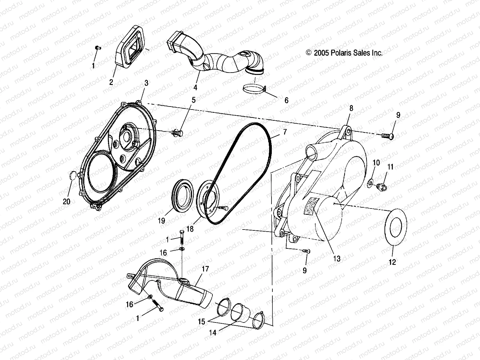 CLUTCH COVER - A06CD32AA/AB/AC (4999201699920169B14) | CLUTCH COVER - A06CD32AA/AB/AC (4999201699920169B14)