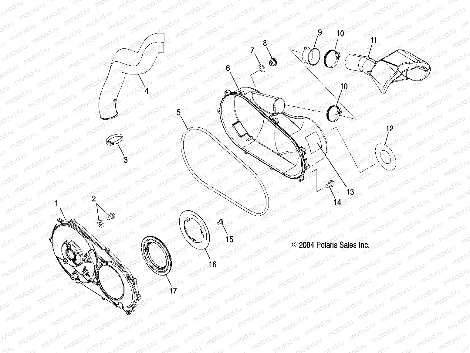 CLUTCH COVER - A06MH46 ALL OPTIONS (4994169416C09) | CLUTCH COVER - A06MH46 ALL OPTIONS (4994169416C09)