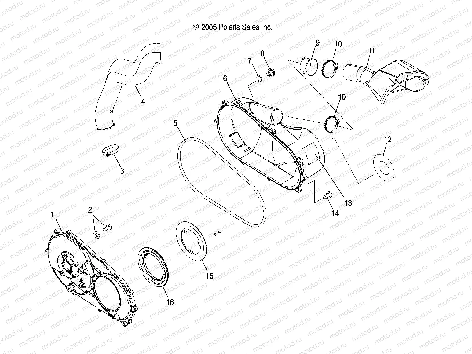 CLUTCH COVER - A06MH50AA/AB/AD/AF (4999200099920009C07) | CLUTCH COVER - A06MH50AA/AB/AD/AF (4999200099920009C07)