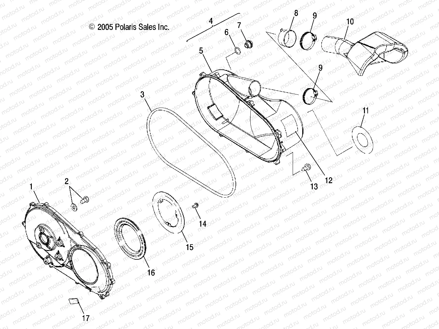 CLUTCH COVER - A06MH68AQ/AT/AX/AY/AZ (4999200229920022C07) | CLUTCH COVER - A06MH68AQ/AT/AX/AY/AZ (4999200229920022C07)