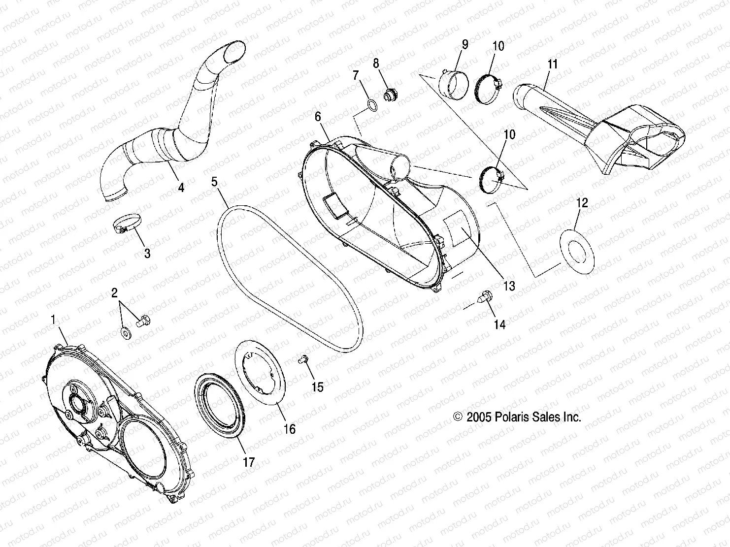 CLUTCH COVER - A06MN50AU/AW (4999204069920406C13) | CLUTCH COVER - A06MN50AU/AW (4999204069920406C13)