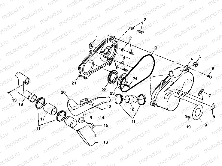 CLUTCH COVER - A99AA25CA (4949594959b010) | CLUTCH COVER - A99AA25CA (4949594959b010)