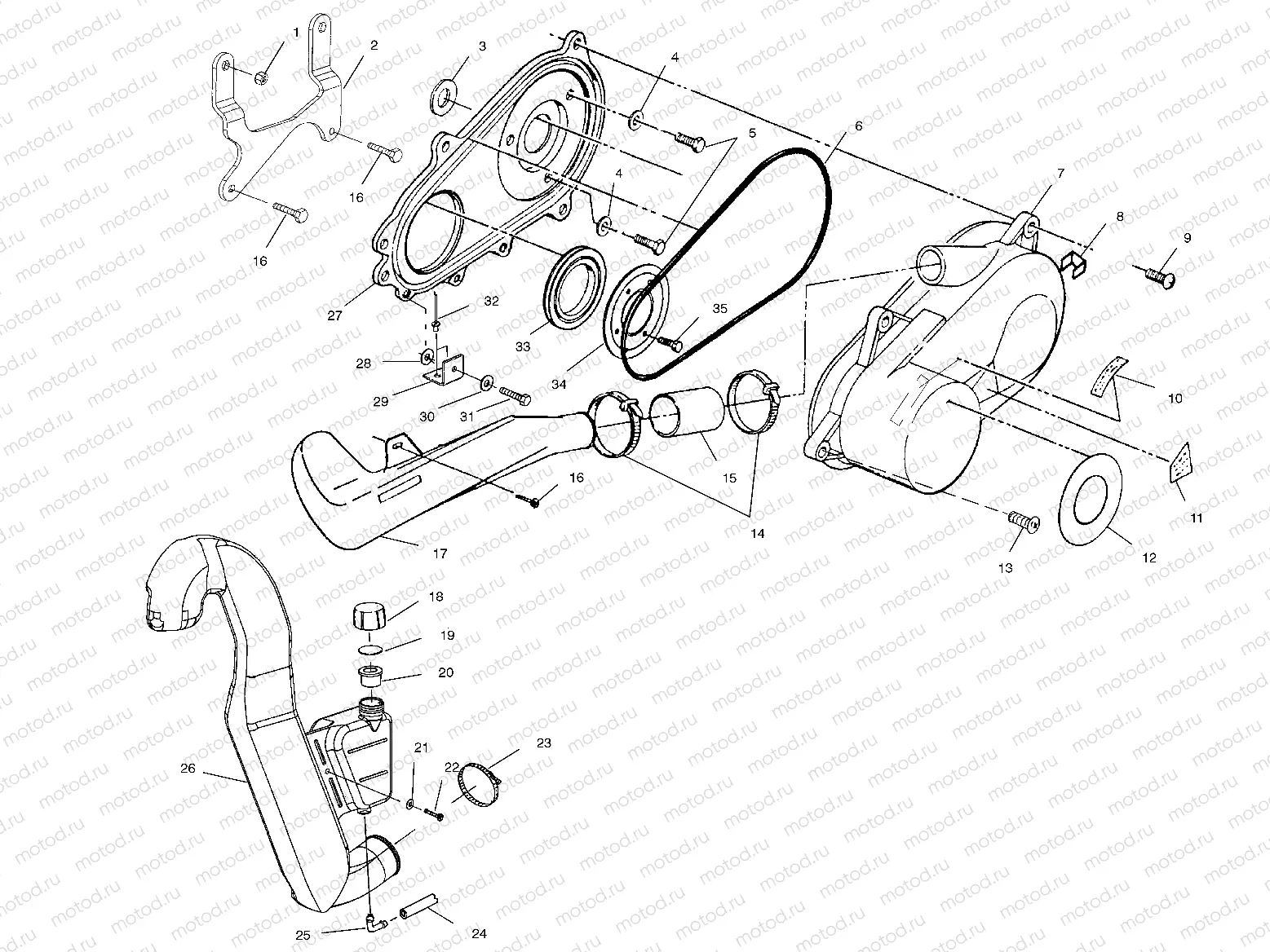 CLUTCH COVER - A99BG38CB (4952505250c006) | CLUTCH COVER - A99BG38CB (4952505250c006)