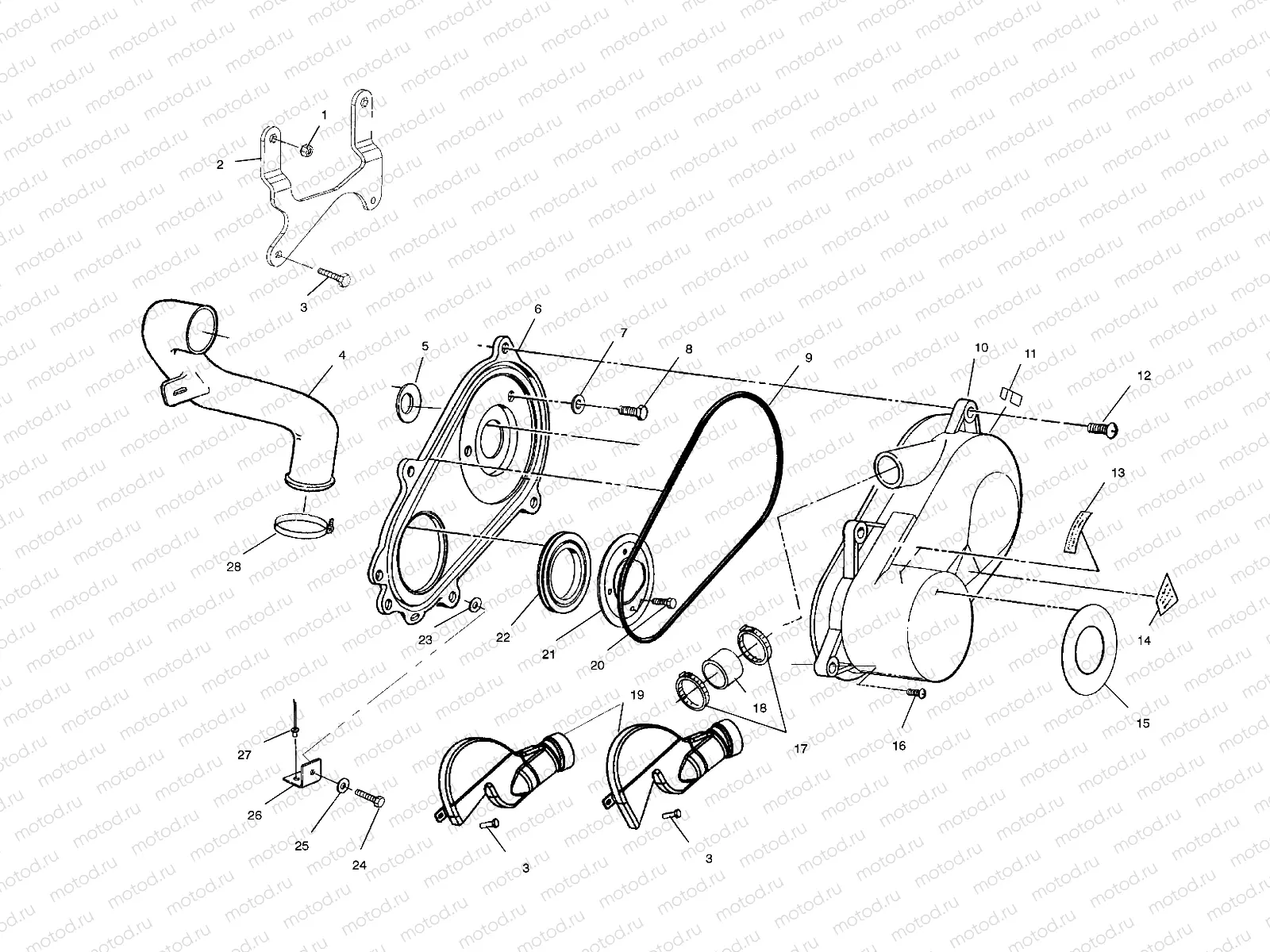 CLUTCH COVER - A99BG50AA (4949714971c007) | CLUTCH COVER - A99BG50AA (4949714971c007)