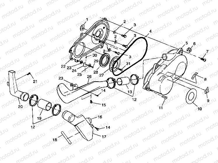 CLUTCH COVER - A99CA28CA (4949444944b014) | CLUTCH COVER - A99CA28CA (4949444944b014)