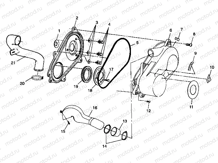 CLUTCH COVER - A99CD50AA (4949254925C003) | CLUTCH COVER - A99CD50AA (4949254925C003)