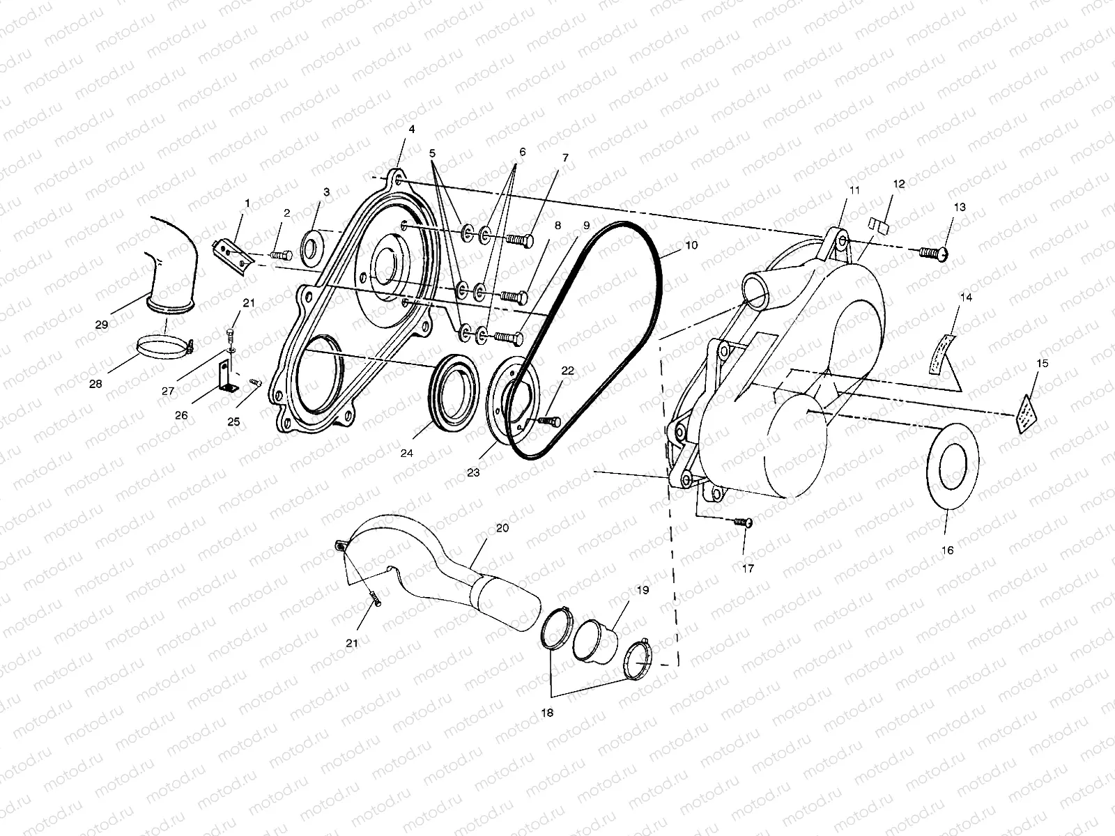CLUTCH COVER - A99CH45IA (4949154915C004) | CLUTCH COVER - A99CH45IA (4949154915C004)