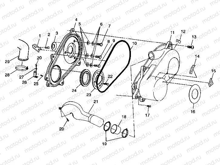 CLUTCH COVER - A99CH50AC (4952455245c006) | CLUTCH COVER - A99CH50AC (4952455245c006)