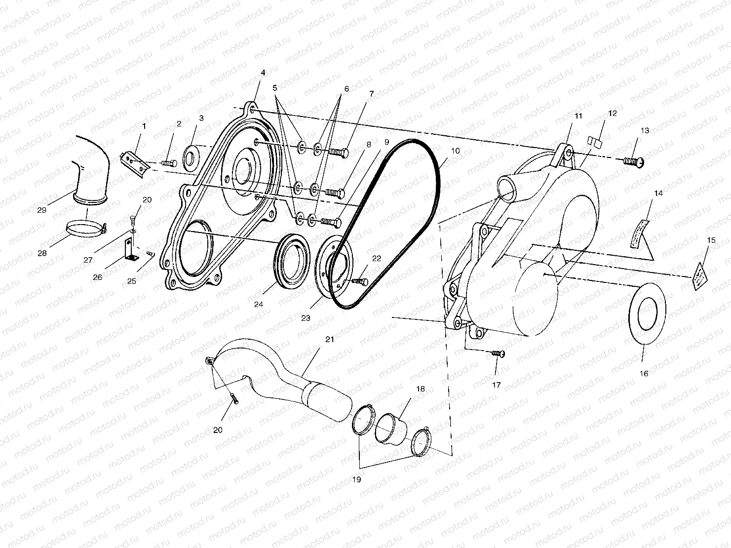 CLUTCH COVER - A99CH50EB (4949114911c006) | CLUTCH COVER - A99CH50EB (4949114911c006)
