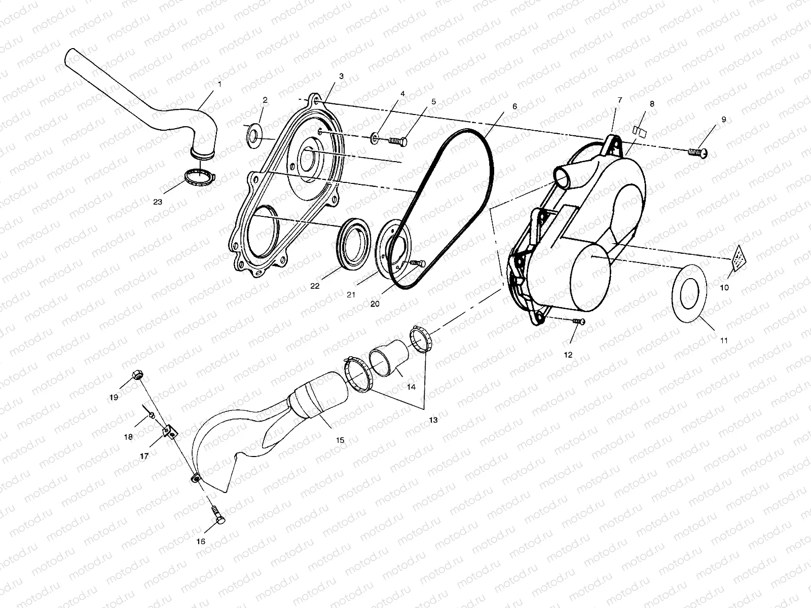 CLUTCH COVER - A99RF50AA (4946494649C010) | CLUTCH COVER - A99RF50AA (4946494649C010)
