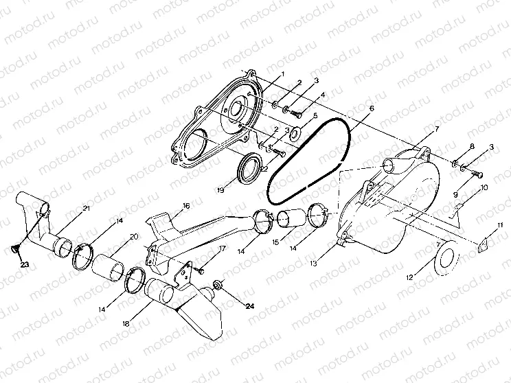 CLUTCH COVER ASSEMBLY 250 4x6 / W928627 (4922902290026A) | CLUTCH COVER ASSEMBLY 250 4x6 / W928627 (4922902290026A)