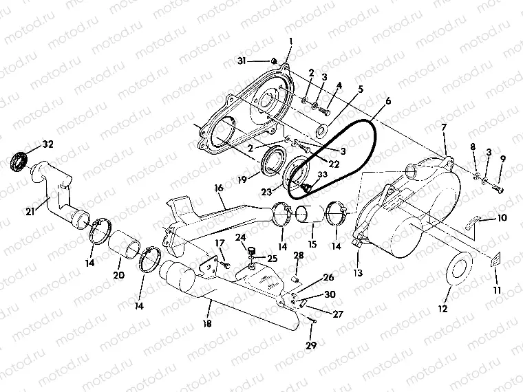 CLUTCH COVER ASSEMBLY 350 2X4 (4918531853022A) | CLUTCH COVER ASSEMBLY 350 2X4 (4918531853022A)